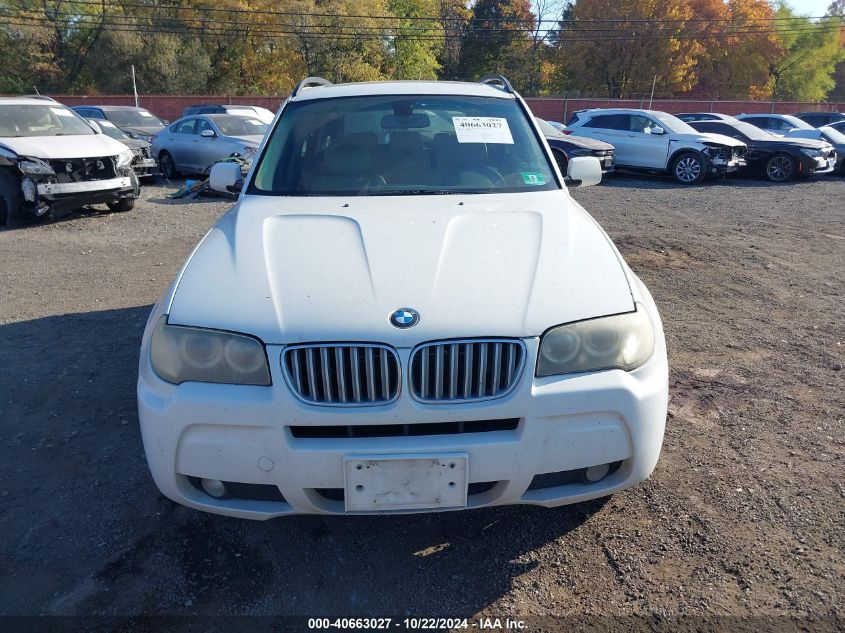 2008 BMW X3 3.0Si VIN: WBXPC93448WJ04219 Lot: 40663027