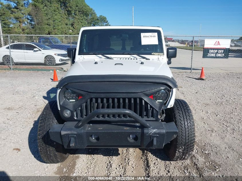 2014 Jeep Wrangler Unlimited Willys Wheeler VIN: 1C4BJWDGXEL245698 Lot: 40663040