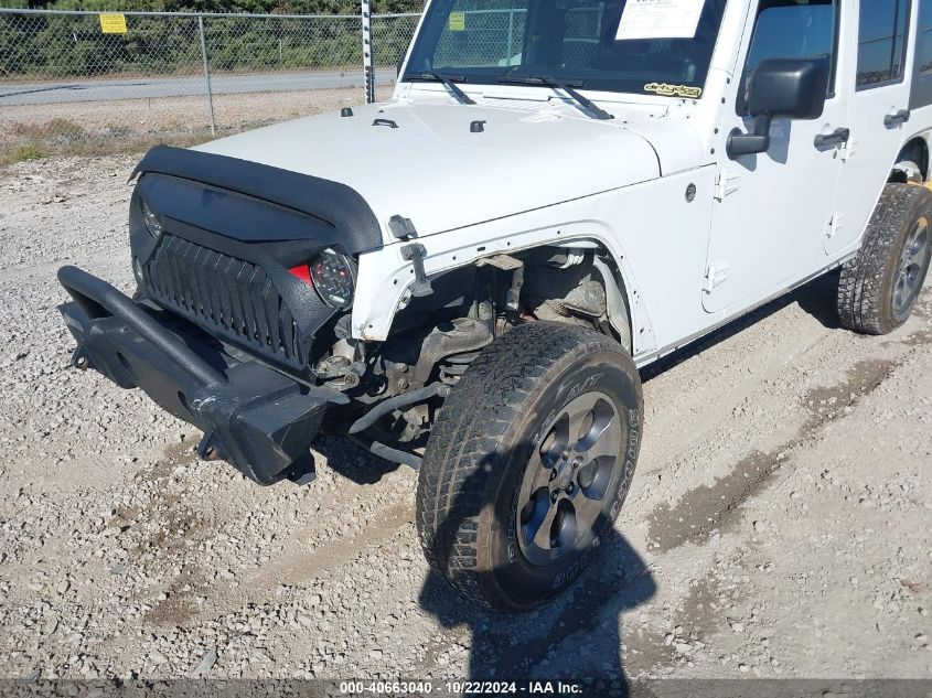 2014 Jeep Wrangler Unlimited Willys Wheeler VIN: 1C4BJWDGXEL245698 Lot: 40663040