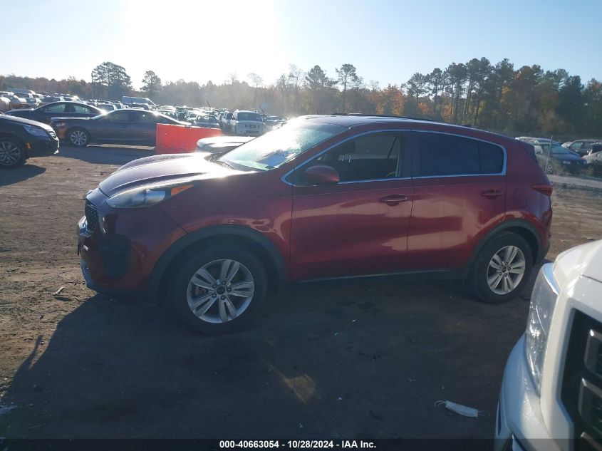 2017 Kia Sportage Lx VIN: KNDPM3AC5H7295094 Lot: 40663054