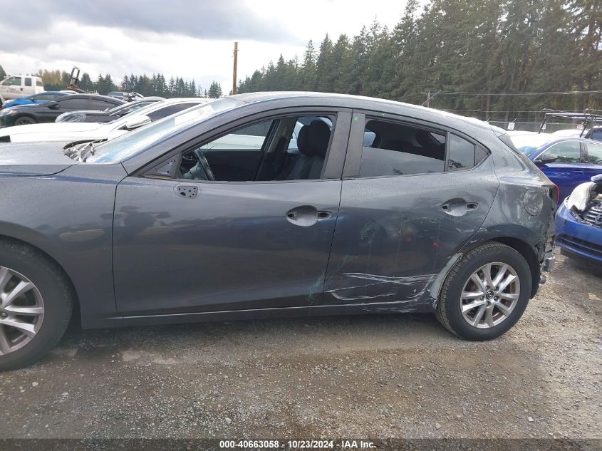 2016 Mazda Mazda3 I Touring VIN: JM1BM1L74G1306747 Lot: 40663058