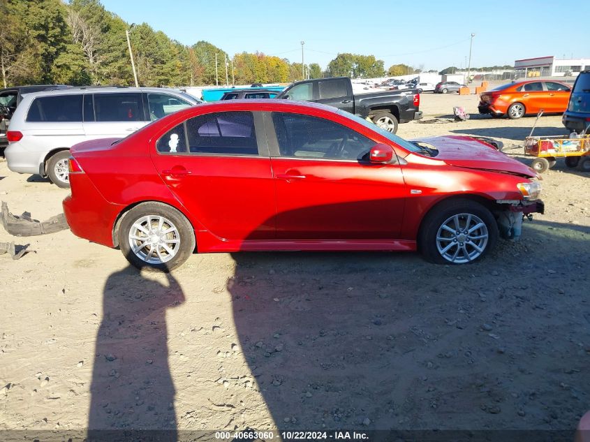 2016 Mitsubishi Lancer Es VIN: JA32U2FU7GU011419 Lot: 40663060