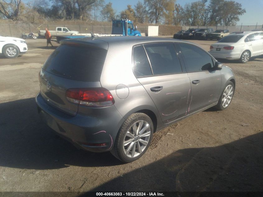 2013 Volkswagen Golf 2.0L Tdi 4-Door VIN: WVWNM7AJ0DW099013 Lot: 40663083