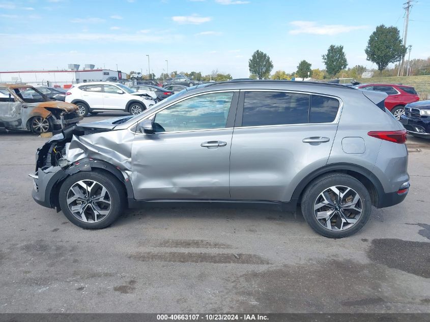 2020 Kia Sportage Ex VIN: KNDPN3ACXL7698705 Lot: 40663107