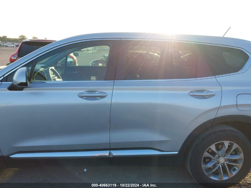 2019 Hyundai Santa Fe Se VIN: 5NMS23AD0KH110426 Lot: 40663119