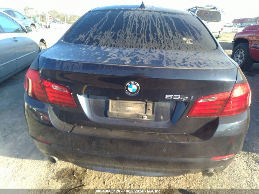 2012 BMW 535I xDrive VIN: WBAFU7C55CDU57752 Lot: 40663120
