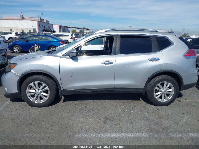 2016 Nissan Rogue Sv VIN: 5N1AT2MT0GC844717 Lot: 40663123