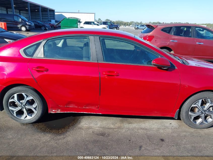 2019 Kia Forte Lxs VIN: 3KPF24AD7KE083191 Lot: 40663124