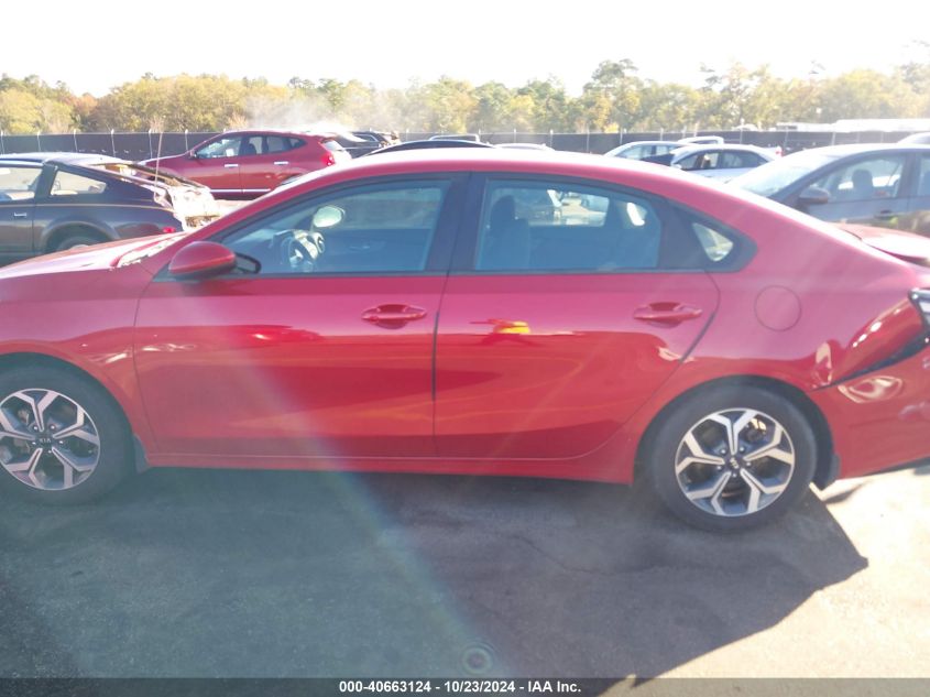 2019 Kia Forte Lxs VIN: 3KPF24AD7KE083191 Lot: 40663124