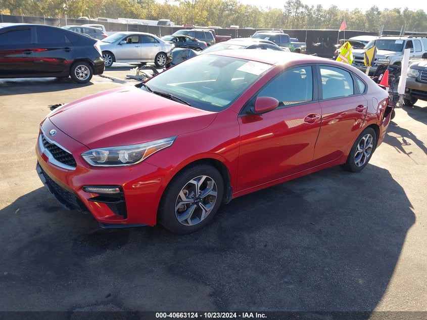 VIN 3KPF24AD7KE083191 2019 KIA FORTE LXS
