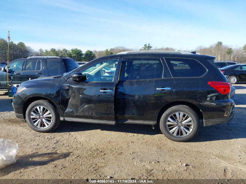 2019 Nissan Pathfinder Sl VIN: 5N1DR2MM9KC639734 Lot: 40663143