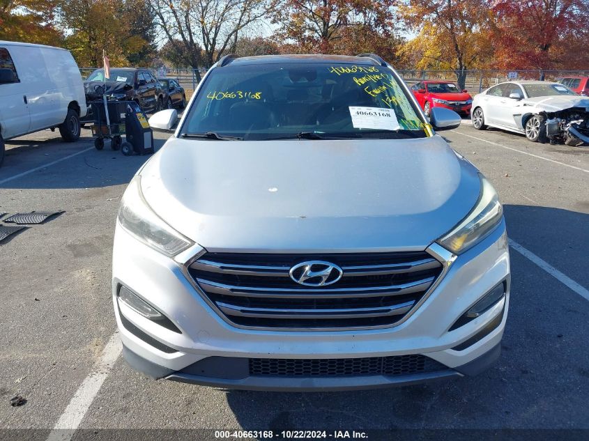 2016 Hyundai Tucson Limited VIN: KM8J3CA28GU128370 Lot: 40663168