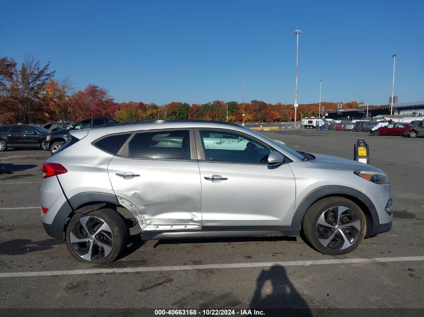 2016 Hyundai Tucson Limited VIN: KM8J3CA28GU128370 Lot: 40663168