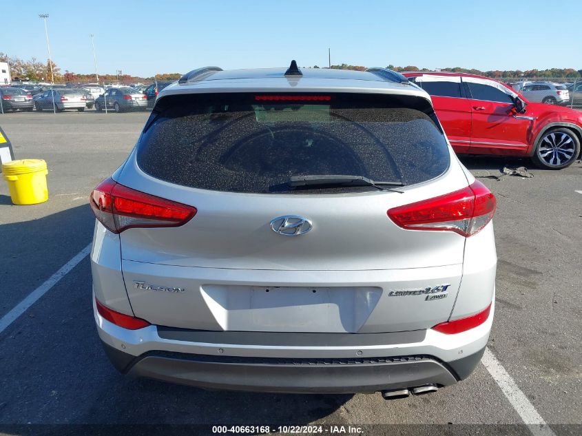 2016 Hyundai Tucson Limited VIN: KM8J3CA28GU128370 Lot: 40663168