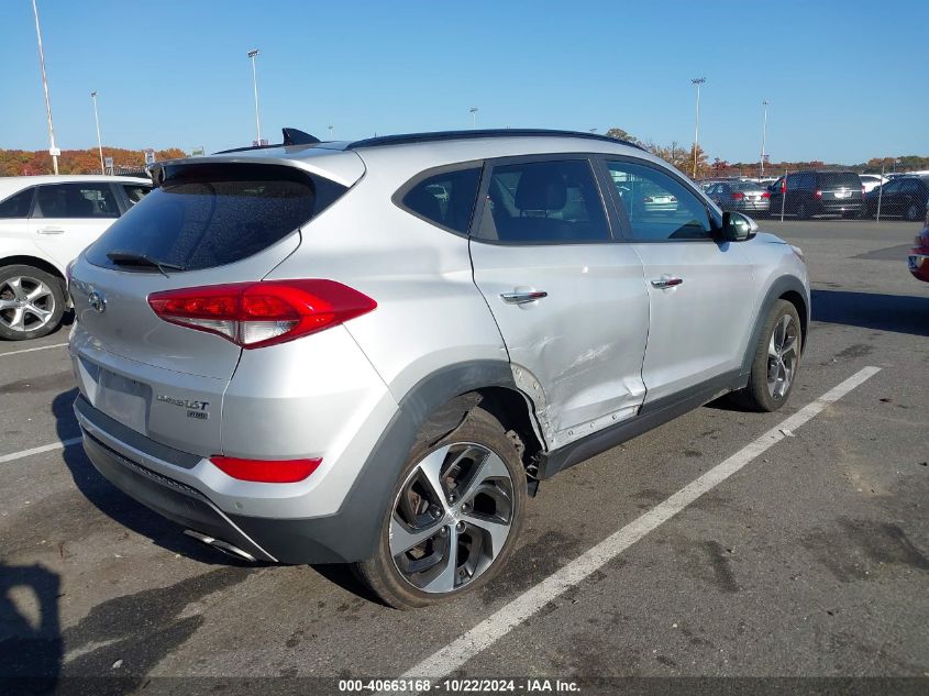 2016 Hyundai Tucson Limited VIN: KM8J3CA28GU128370 Lot: 40663168