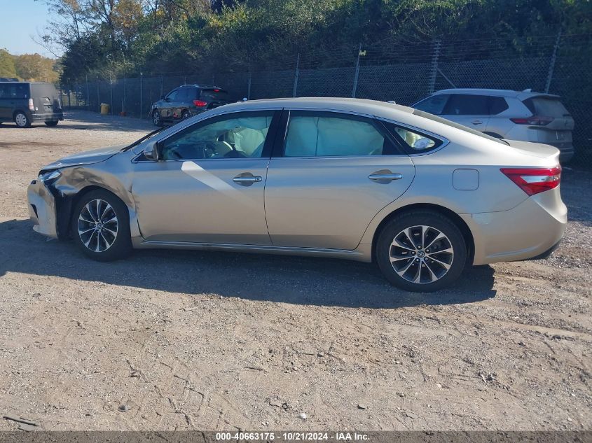 2017 Toyota Avalon Xle Premium VIN: 4T1BK1EB1HU243917 Lot: 40663175