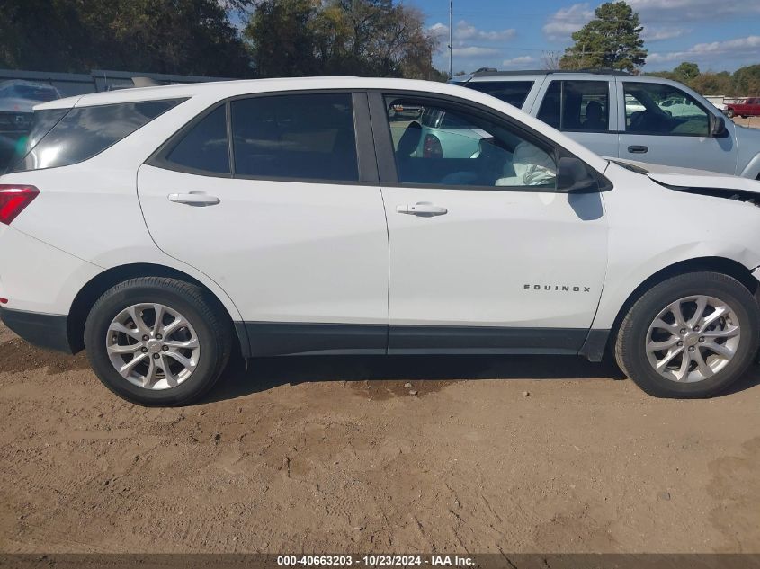 2020 Chevrolet Equinox Fwd Ls VIN: 3GNAXHEV4LS671601 Lot: 40663203