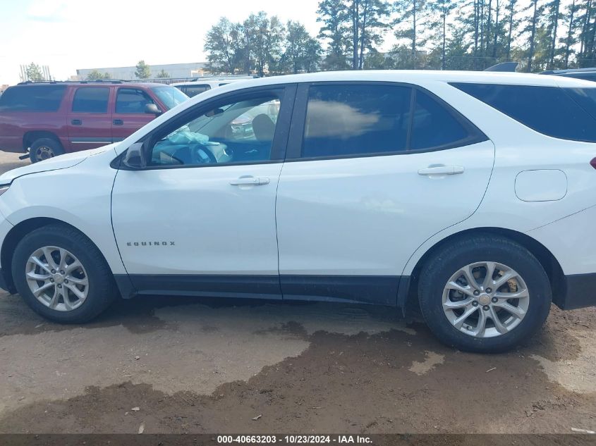 2020 Chevrolet Equinox Fwd Ls VIN: 3GNAXHEV4LS671601 Lot: 40663203