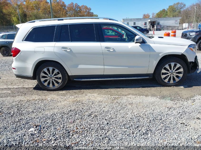 2017 Mercedes-Benz Gls 450 4Matic VIN: 4JGDF6EE7HA922788 Lot: 40663230