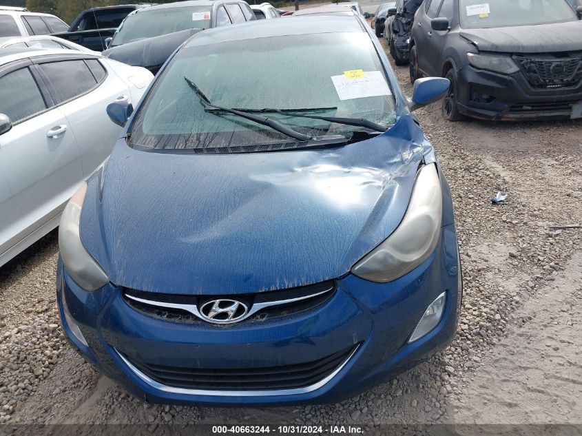 2013 Hyundai Elantra Gls VIN: KMHDH4AE4DU951887 Lot: 40663244