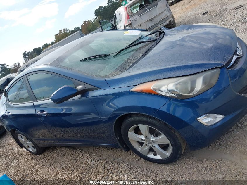 2013 Hyundai Elantra Gls VIN: KMHDH4AE4DU951887 Lot: 40663244