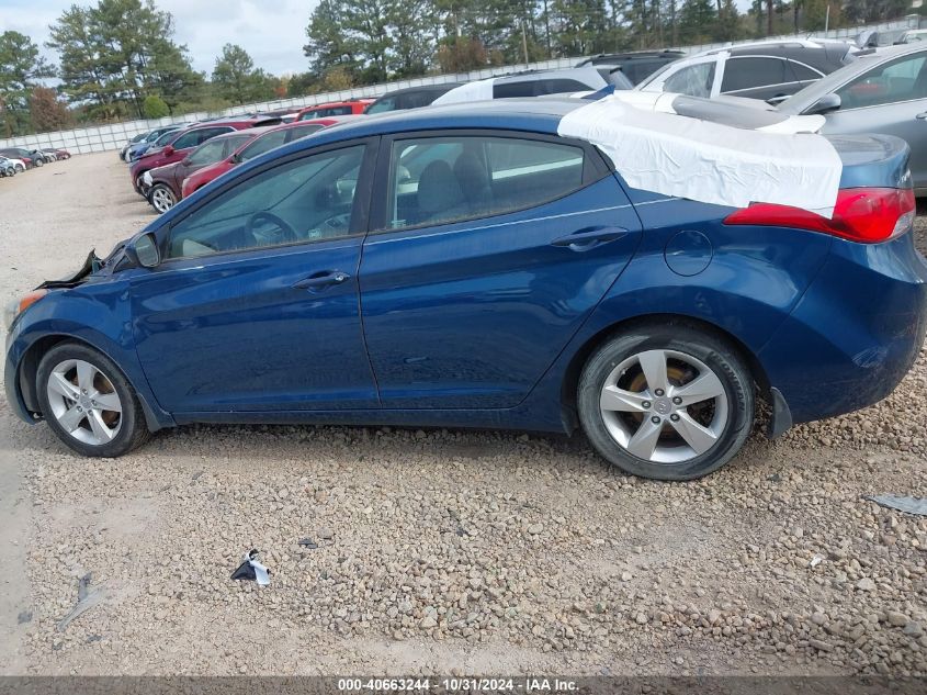 2013 Hyundai Elantra Gls VIN: KMHDH4AE4DU951887 Lot: 40663244