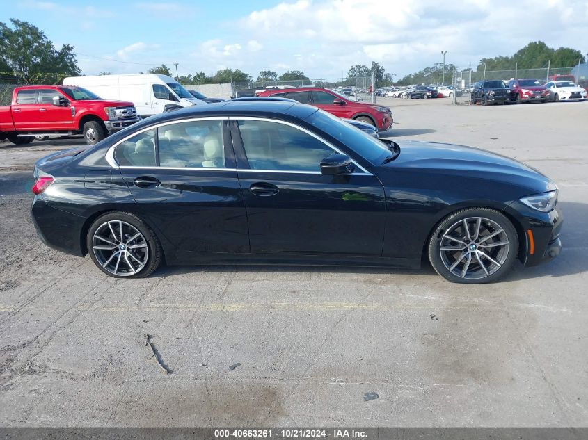 2021 BMW 330I xDrive VIN: 3MW5R7J0XM8B94287 Lot: 40663261