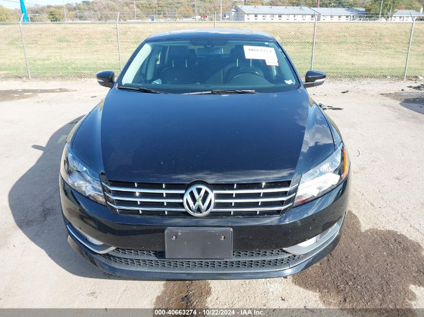 2014 Volkswagen Passat 2.0L Tdi Sel Premium VIN: 1VWCN7A34EC119141 Lot: 40663274