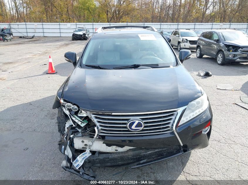 2013 Lexus Rx 450H VIN: JTJBC1BA5D2053554 Lot: 40663277