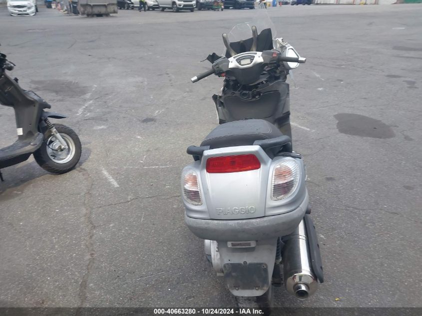 2007 Piaggio X9 Evolution 500 VIN: ZAPM270W975002141 Lot: 40663280