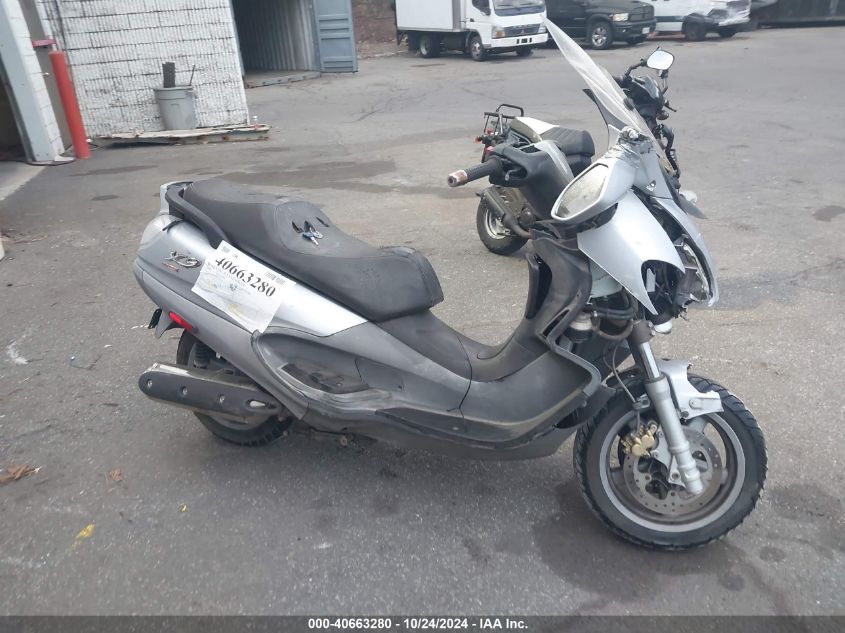 2007 Piaggio X9 Evolution 500 VIN: ZAPM270W975002141 Lot: 40663280