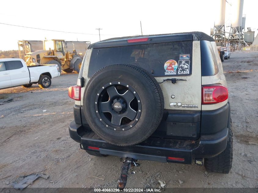 2008 Toyota Fj Cruiser VIN: JTEZU11FX8K001821 Lot: 40663296