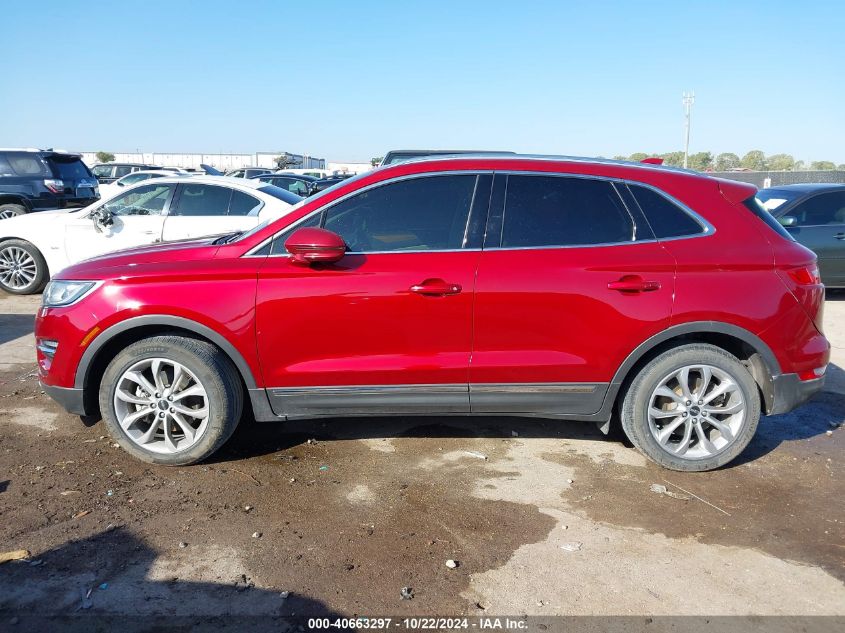 2018 Lincoln Mkc Select VIN: 5LMCJ2C91JUL19538 Lot: 40663297