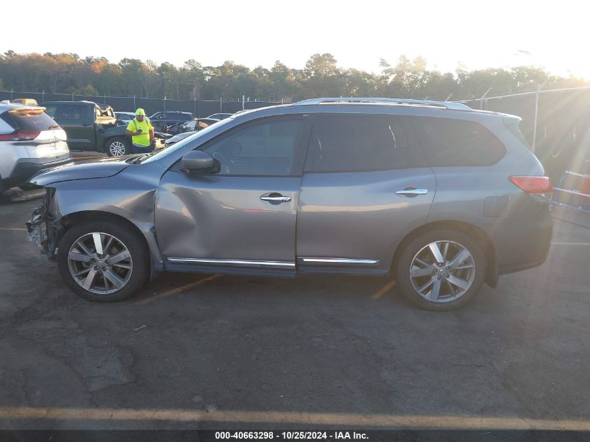 2015 Nissan Pathfinder Platinum VIN: 5N1AR2MN2FC669059 Lot: 40663298