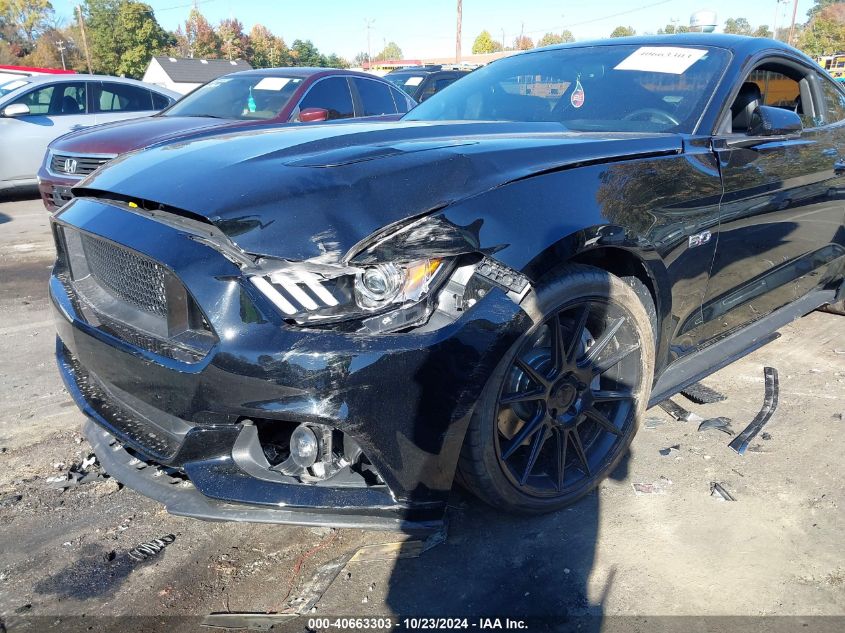 2016 FORD MUSTANG GT PREMIUM - 1FA6P8CFXG5302015