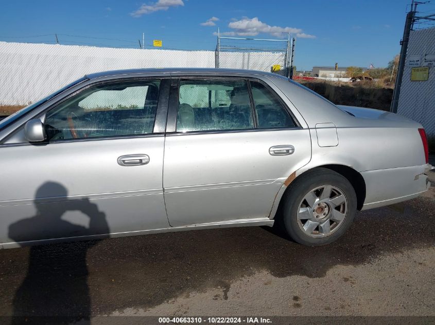 2000 Cadillac Deville Dts VIN: 1G6KF5793YU335978 Lot: 40663310