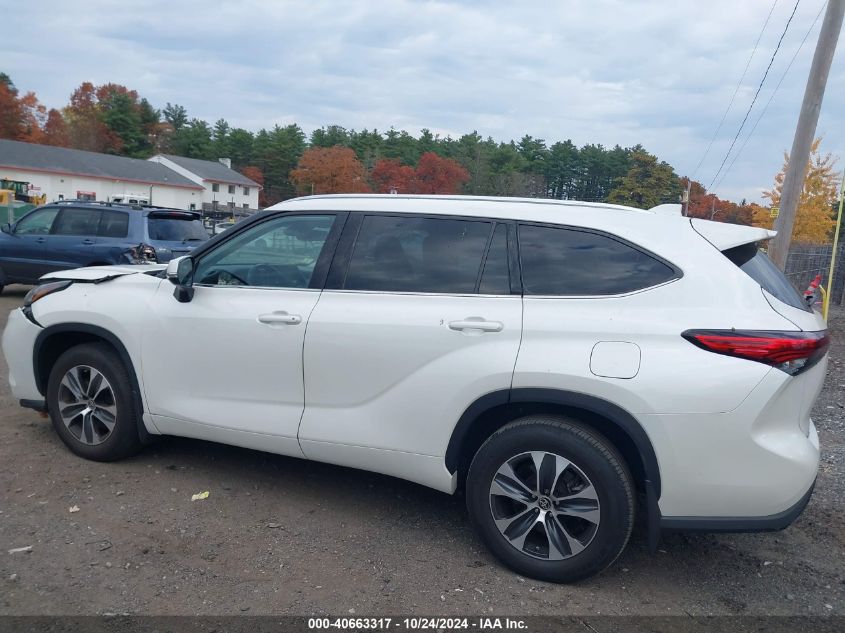 2020 Toyota Highlander Xle VIN: 5TDGZRBH4LS043897 Lot: 40663317