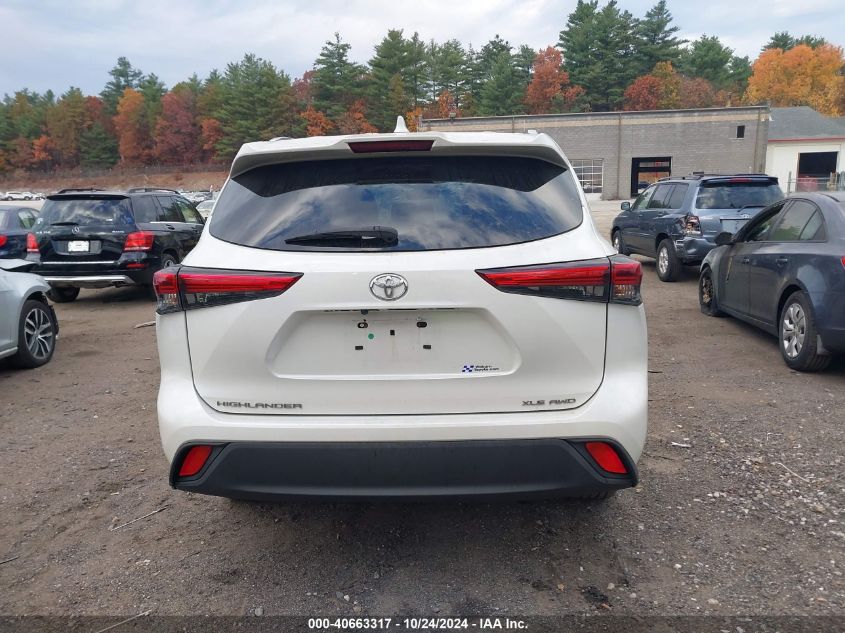 2020 Toyota Highlander Xle VIN: 5TDGZRBH4LS043897 Lot: 40663317