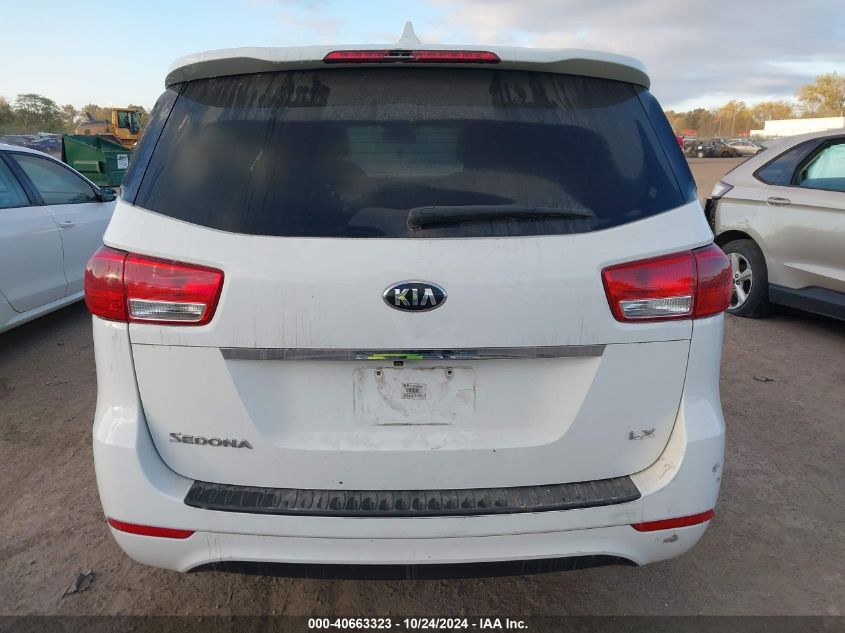 2018 Kia Sedona Lx VIN: KNDMB5C11J6376931 Lot: 40663323