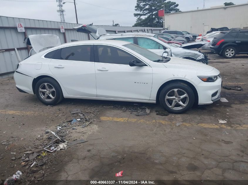 2016 Chevrolet Malibu Ls VIN: 1G1ZB5ST4GF299448 Lot: 40663337