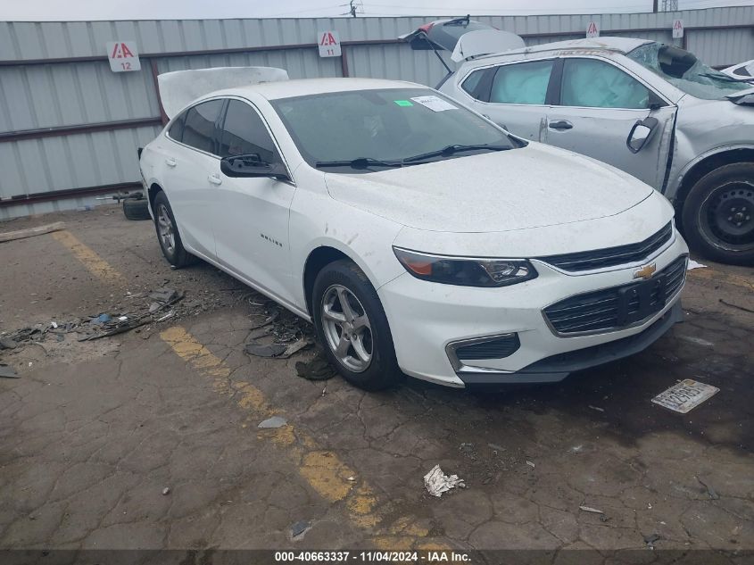 VIN 1G1ZB5ST4GF299448 2016 Chevrolet Malibu, LS no.1