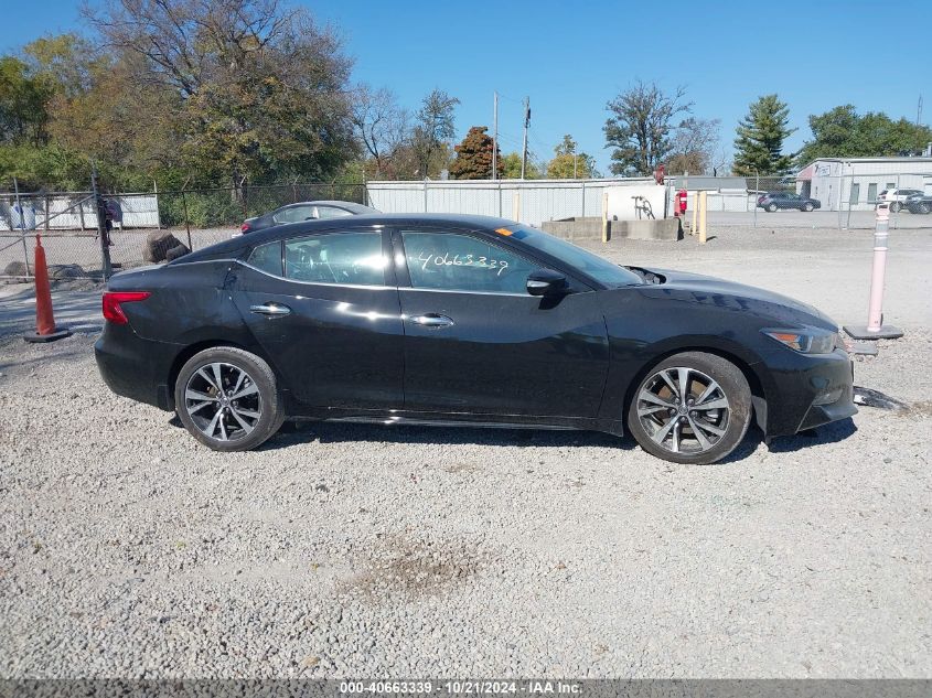 2018 Nissan Maxima 3.5 Sv VIN: 1N4AA6AP1JC404821 Lot: 40663339