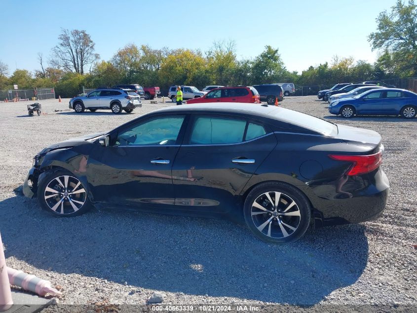 2018 Nissan Maxima 3.5 Sv VIN: 1N4AA6AP1JC404821 Lot: 40663339