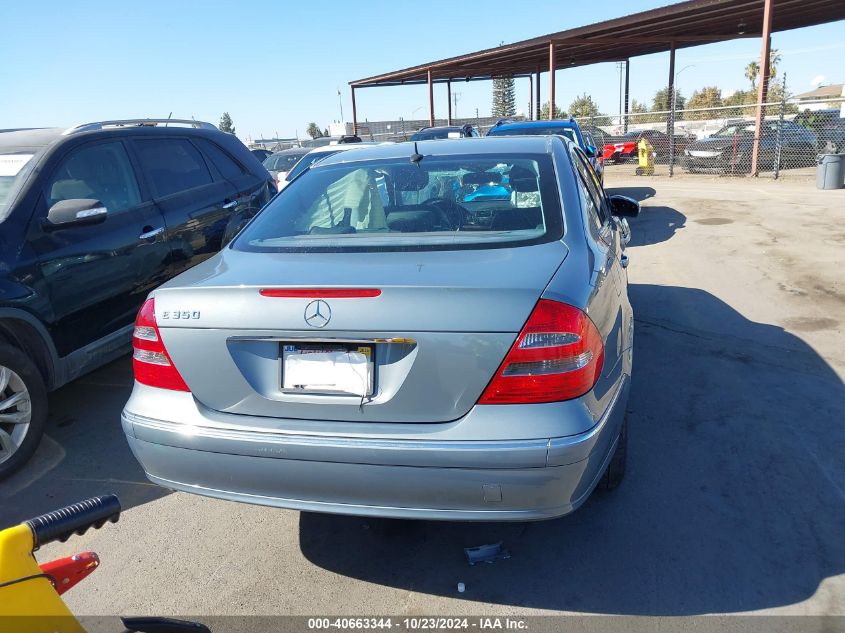 2006 Mercedes-Benz E 350 VIN: WDBUF56JX6A764503 Lot: 40663344