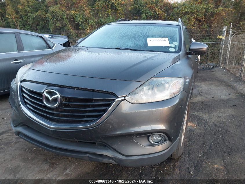 2014 Mazda Cx-9 Touring VIN: JM3TB2CA2E0445250 Lot: 40663346