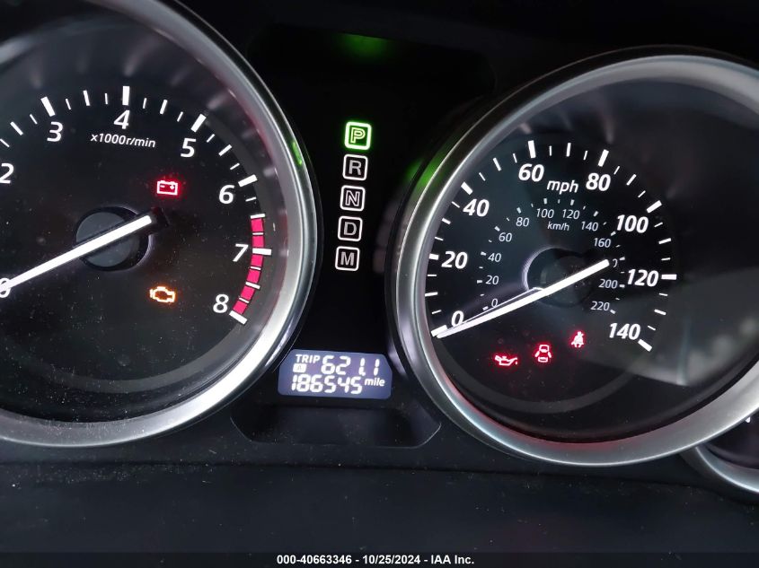 2014 Mazda Cx-9 Touring VIN: JM3TB2CA2E0445250 Lot: 40663346