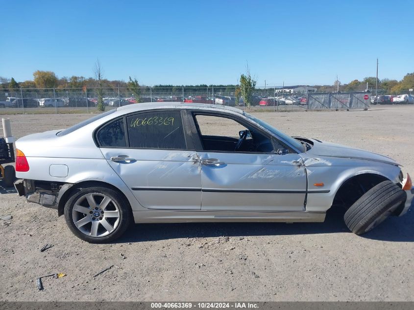 2001 BMW 325I VIN: WBAAN37411ND48975 Lot: 40663369