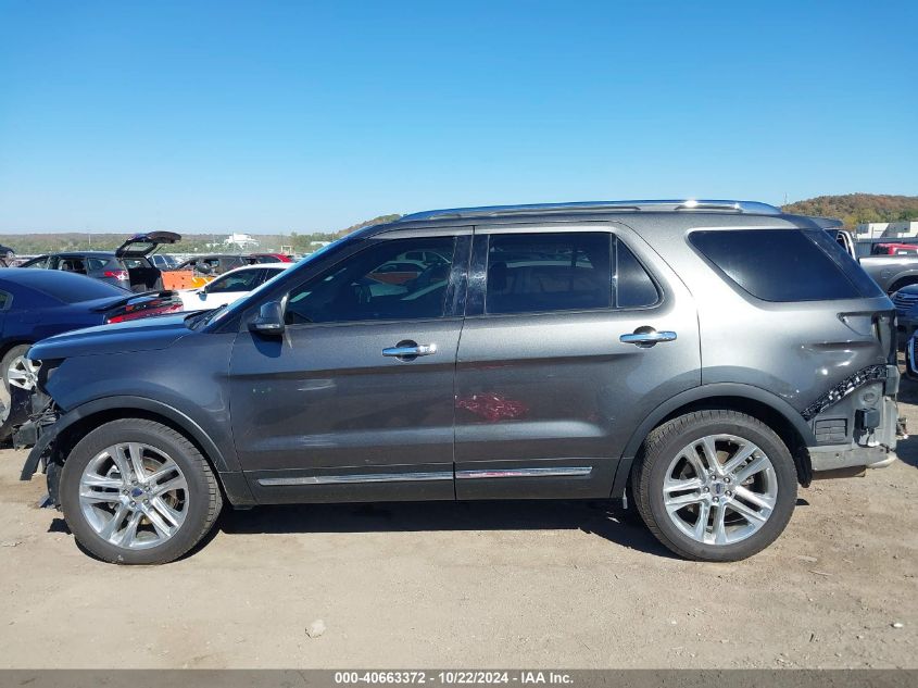 2017 Ford Explorer Limited VIN: 1FM5K7F83HGD84991 Lot: 40663372