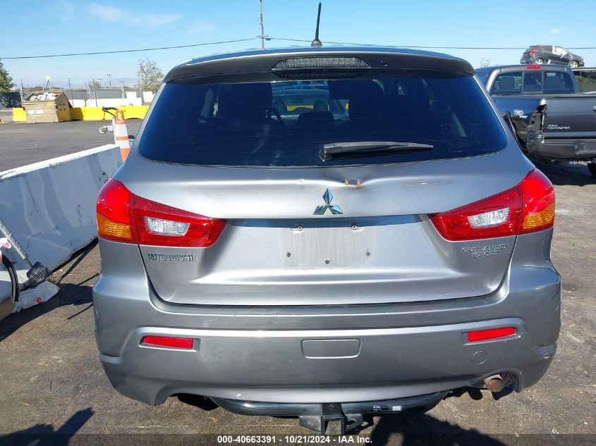 2012 Mitsubishi Outlander Sport Es VIN: JA4AP3AU8CZ008103 Lot: 40663391