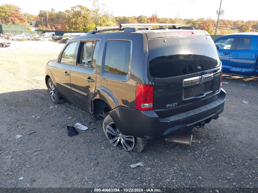 VIN 5FNYF4H51DB010245 2013 HONDA PILOT no.3